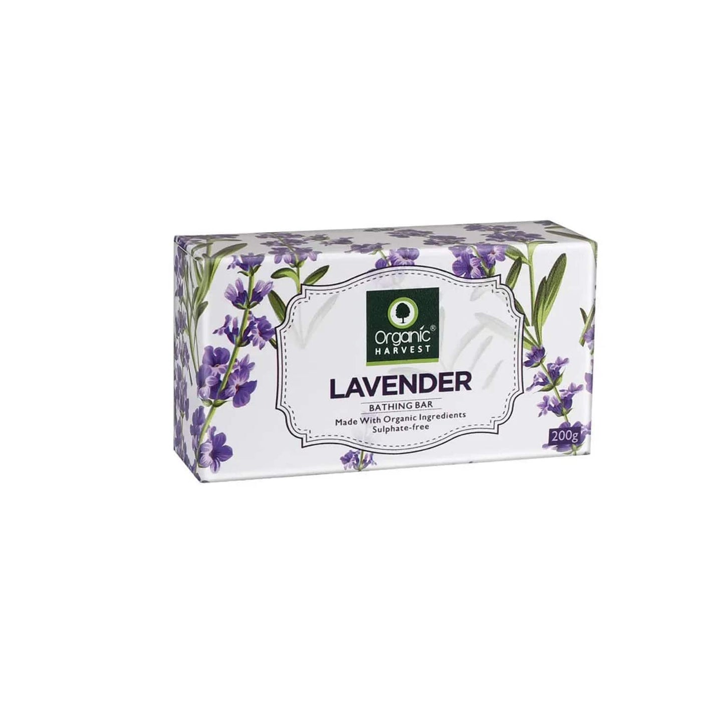 Organic Harvest Lavender Bathing Bar (125g)