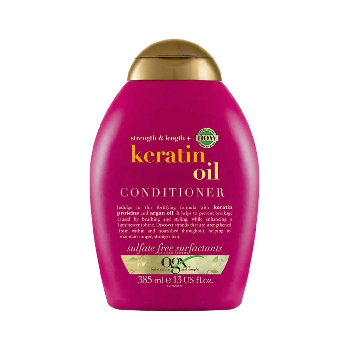 OGX Strength & Length Keratin Oil Conditioner (385ml)