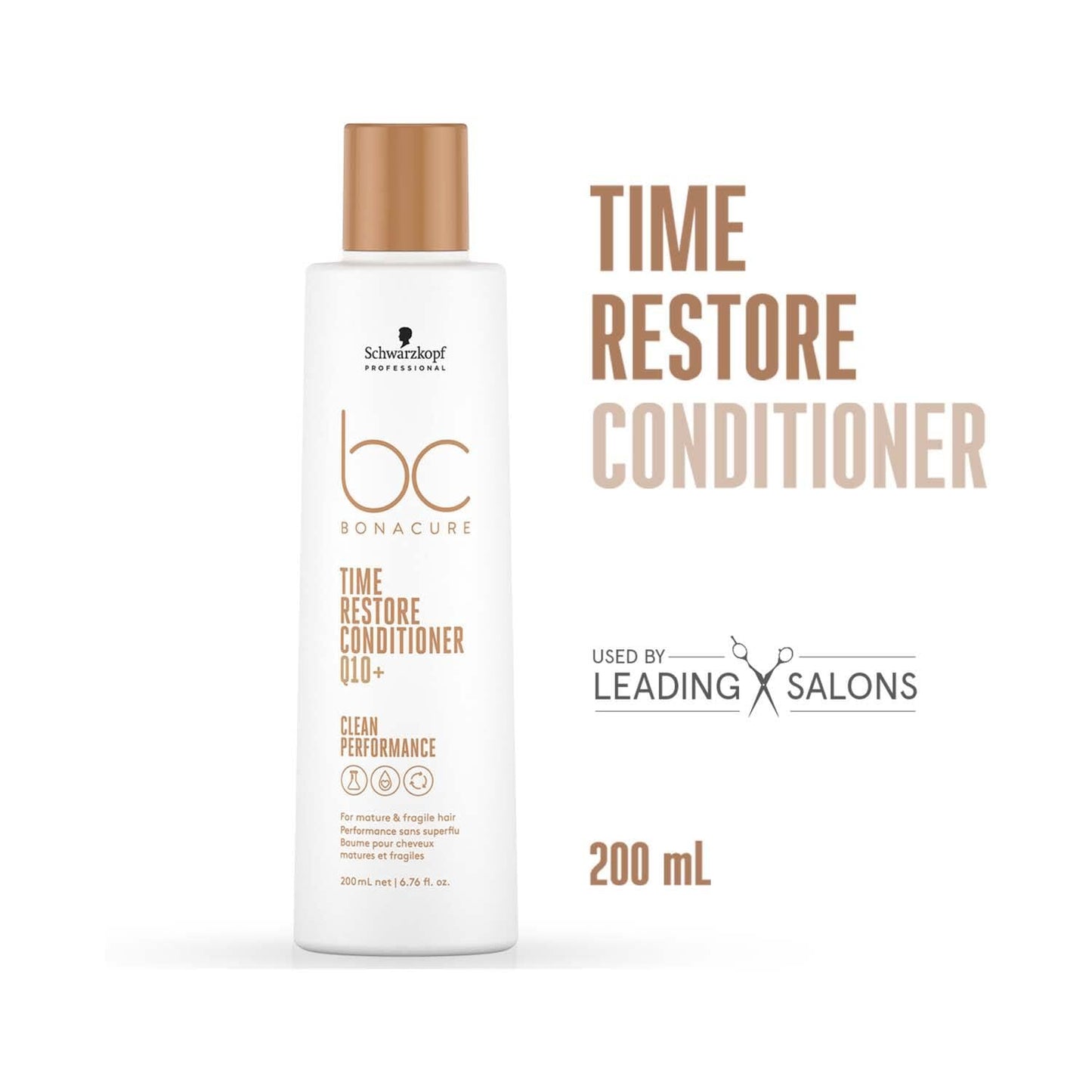 Schwarzkopf Professional Bonacure Time Restore Conditioner With Q10+ (200ml)