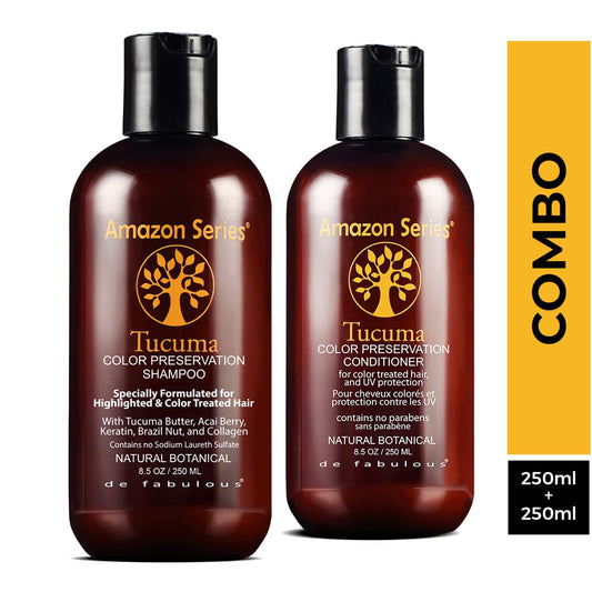 Amazon Series Tucuma Color Preservation Shampoo and Conditioner Combo