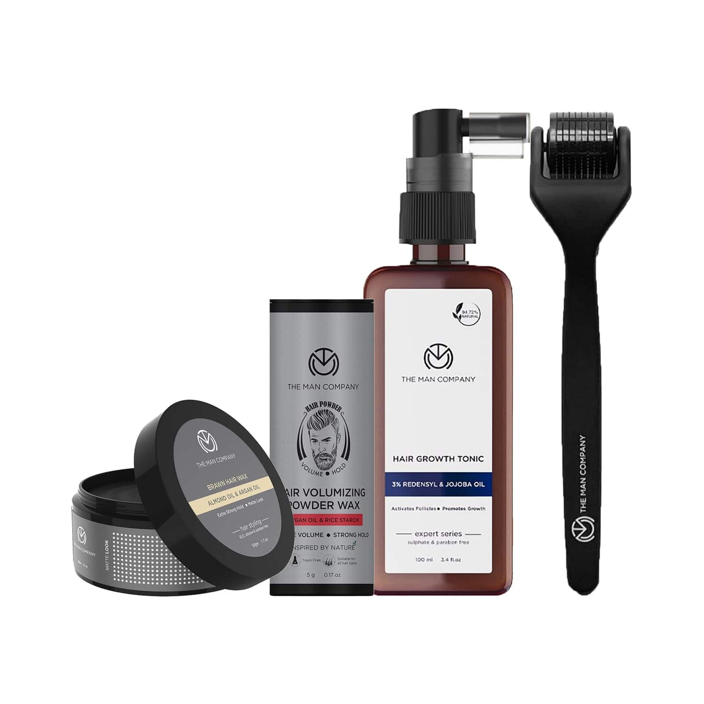 The Man Company Hair Care & Styling Combo - (Set of 4)