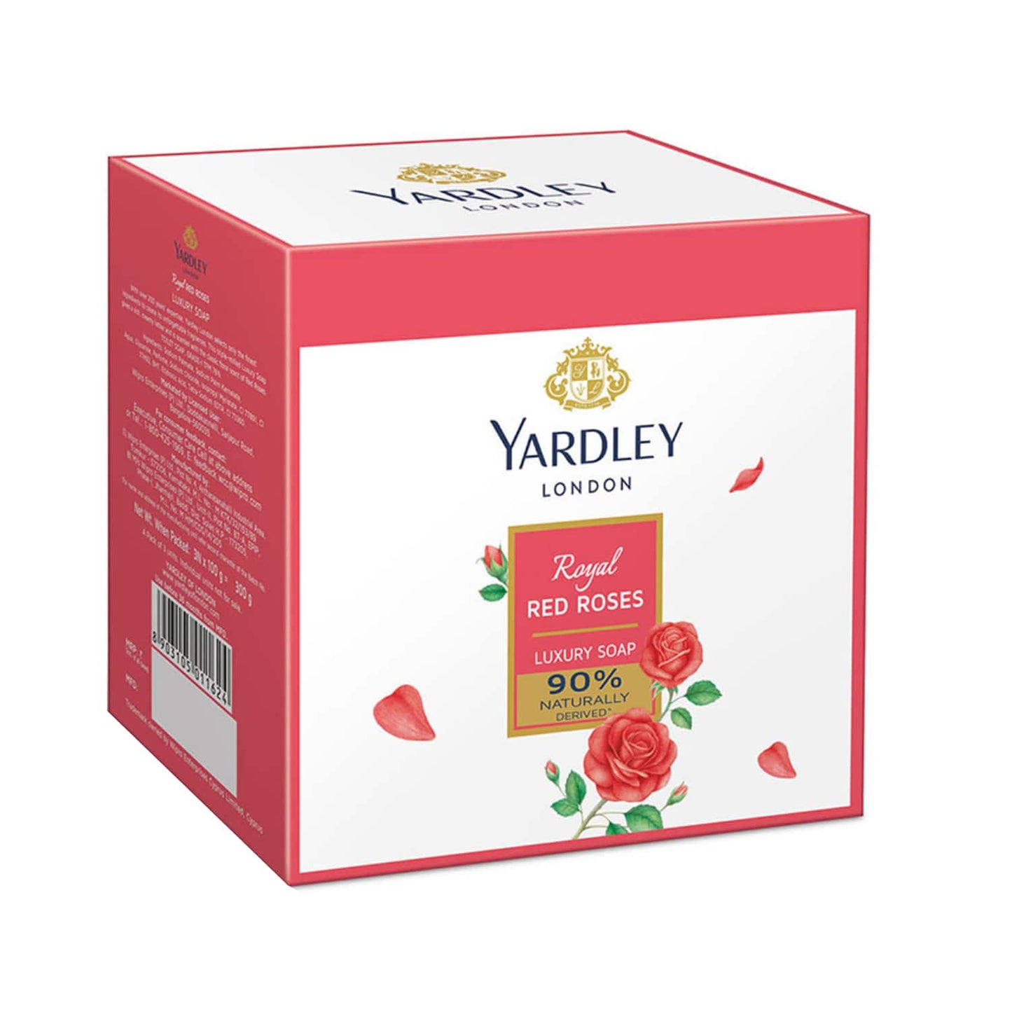 Yardley London Royal Red Rose Luxury Soap - (3 Pcs)