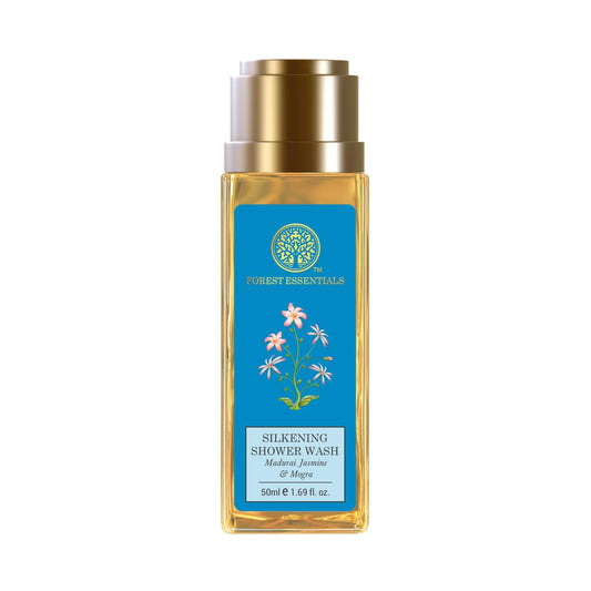 Forest Essentials Madurai Jasmine & Mogra Silkening Shower Wash (50ml)