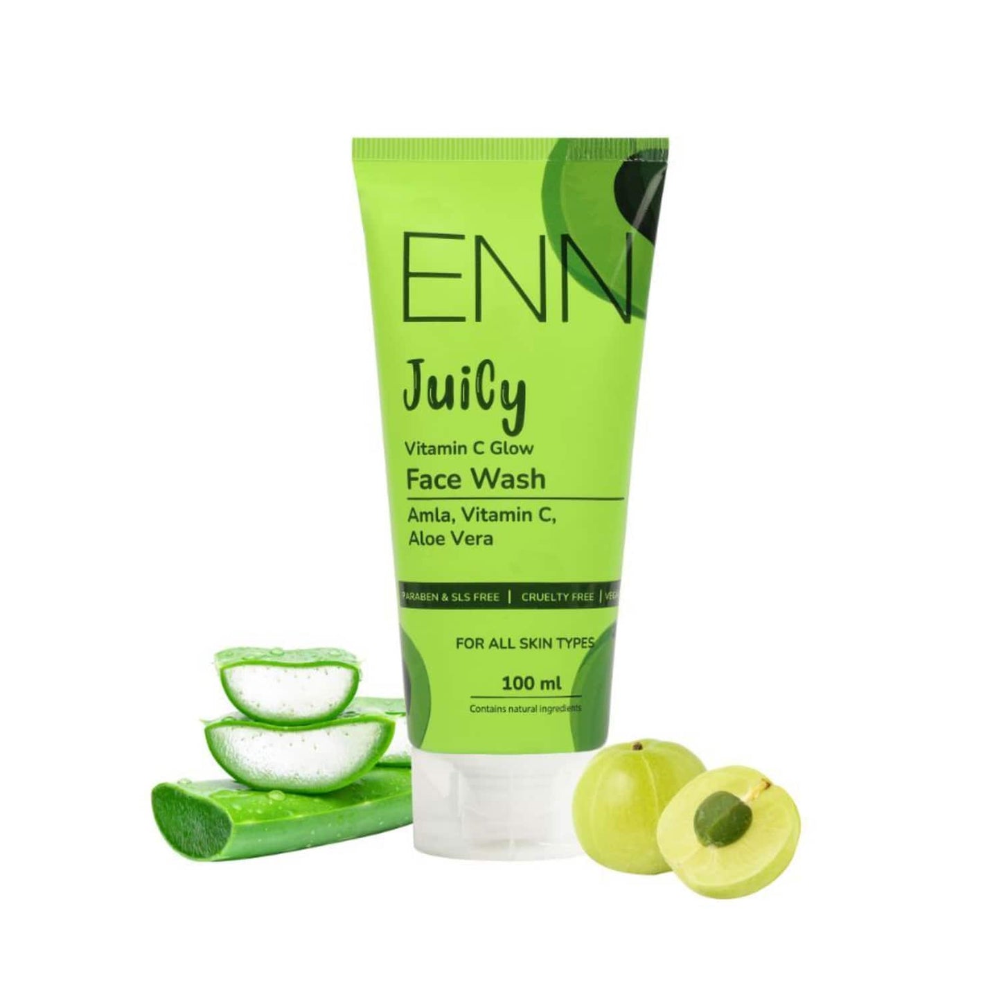 ENN Juicy Vitamin C Glow Face Wash (100ml)