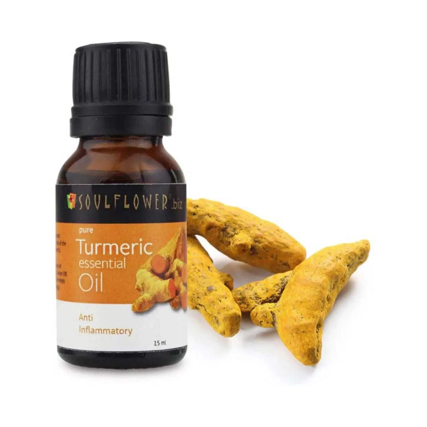 Soulflower Turmeric Essential Oil - (15ml)