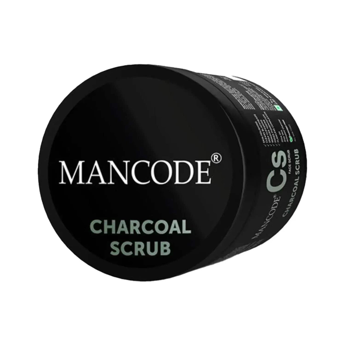 Mancode Charcoal Face Scrub - (100g)