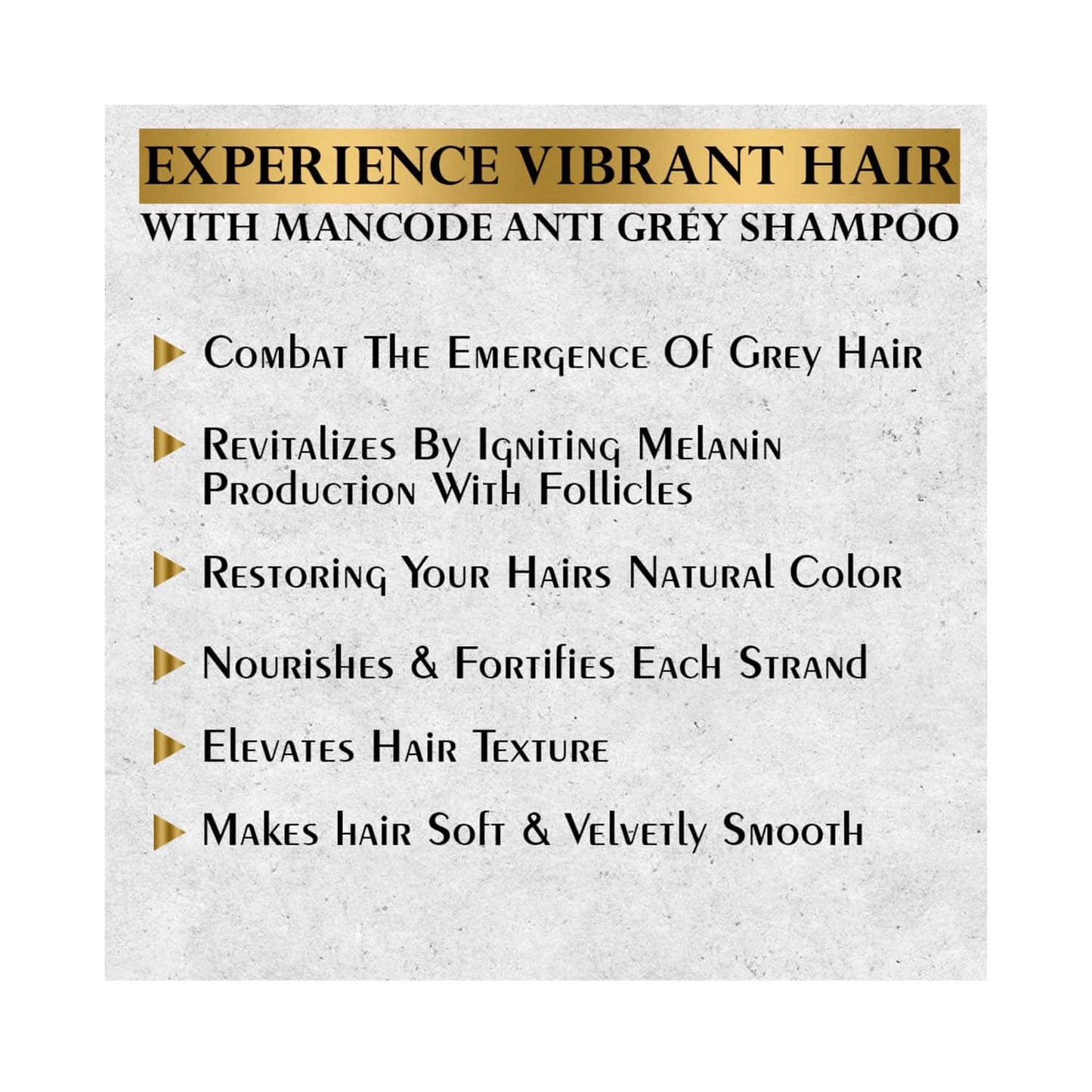 Mancode Anti Grey Shampoo For Men (250 gm)