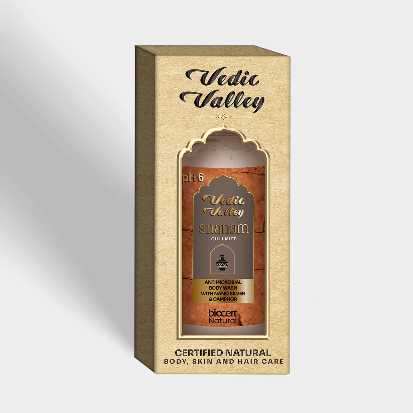 Vedic Valley Geeli Mitti Natural Body Wash - (300ml)