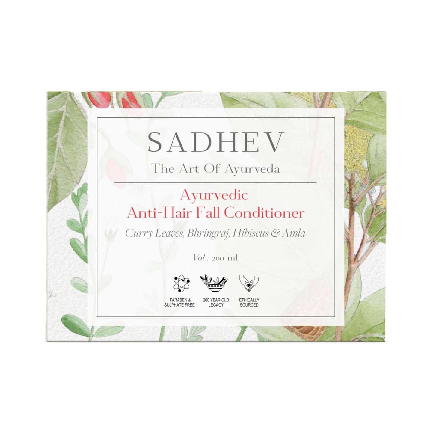 Sadhev Ayurvedic Anti-Hairfall Conditioner (200ml)