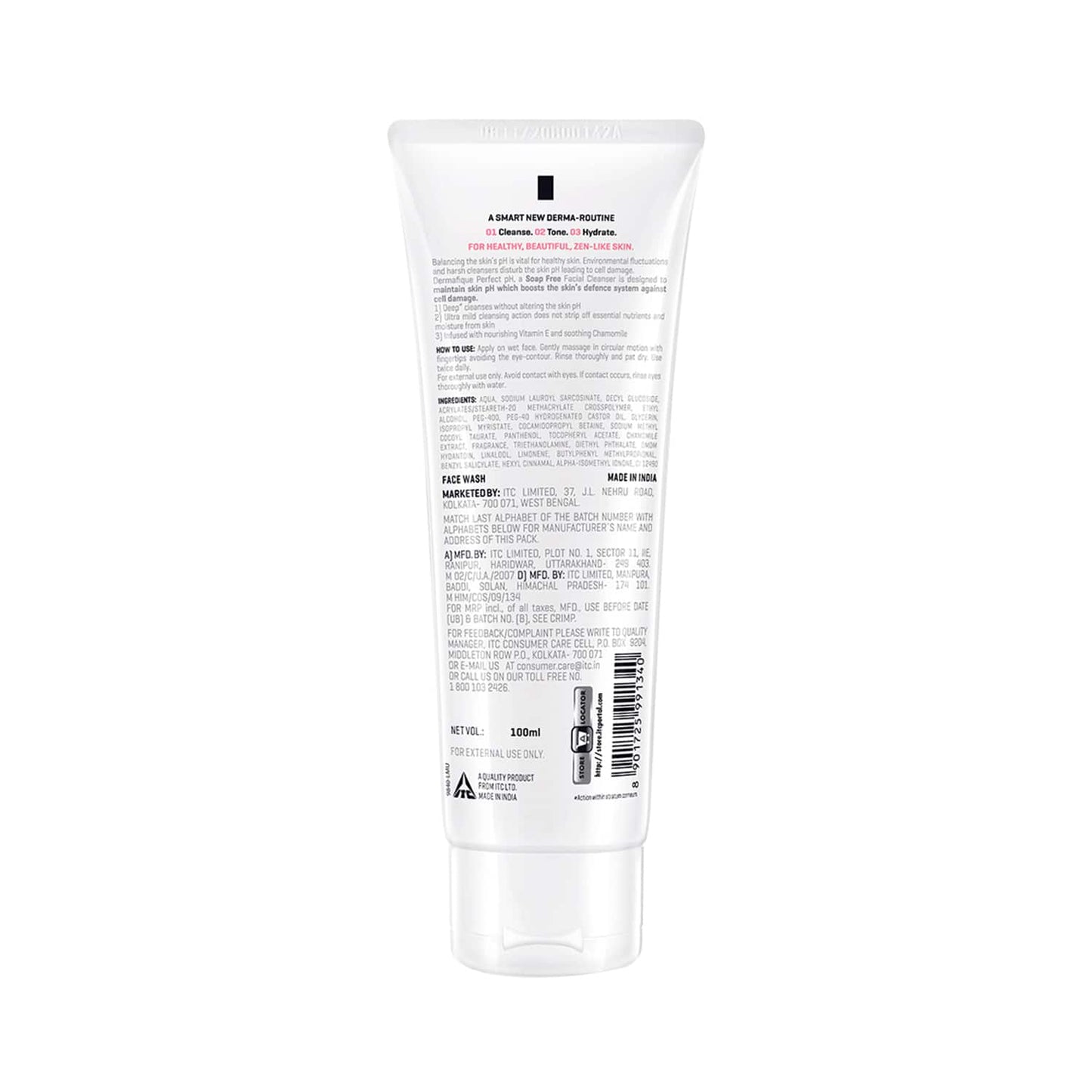 Dermafique Perfect Ph Facial Cleanser (100ml)