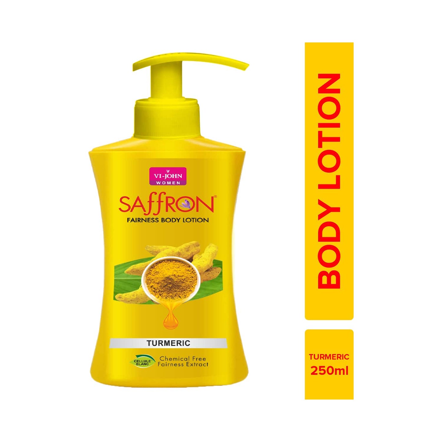 VI-JOHN Saffron Turmeric Fairness Body Lotion (250ml)