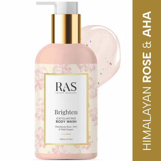 Ras Luxury Skincare Brighten Exfoliating Body Wash (200 ml)