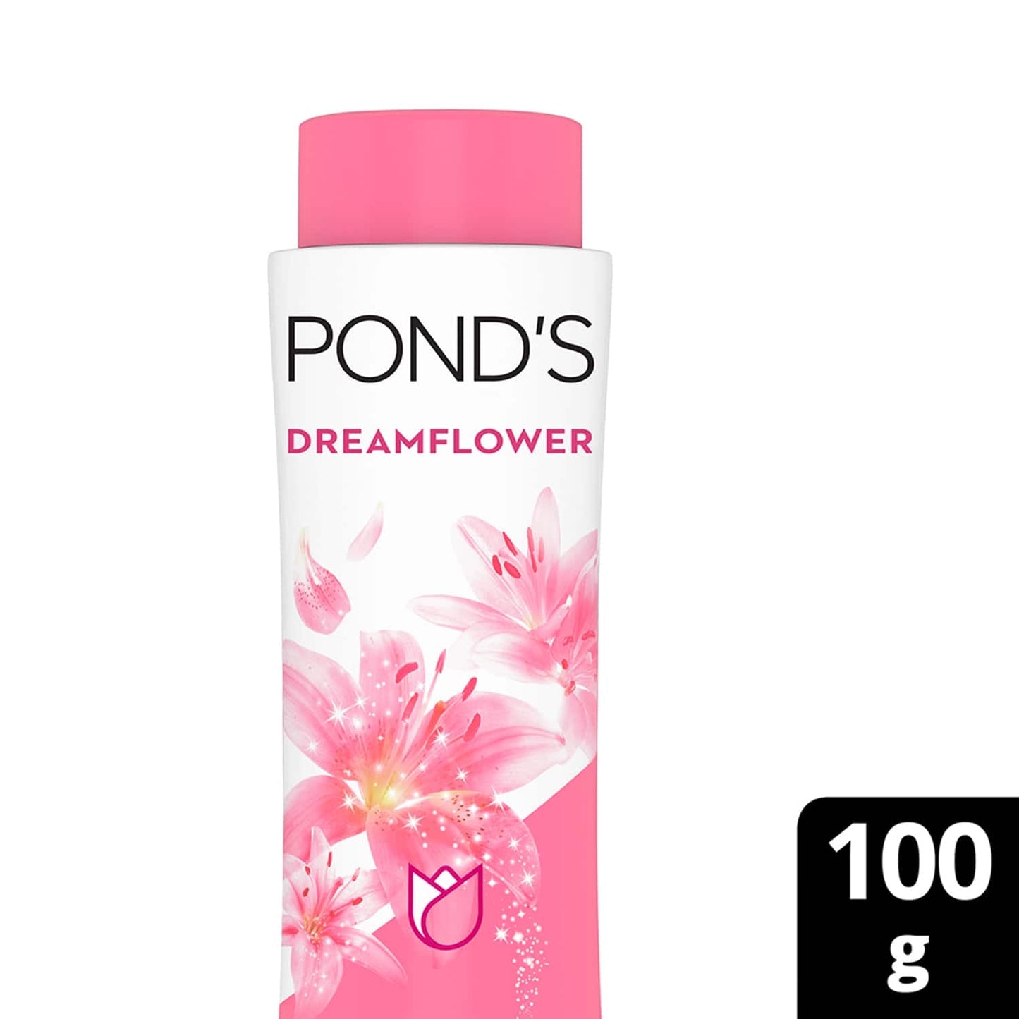 Pond's Dreamflower Fragrant Pink Lily Talc Powder - (100g)