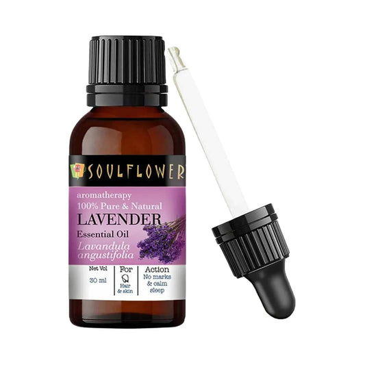 Soulflower Lavender Essential Oil - (30ml)