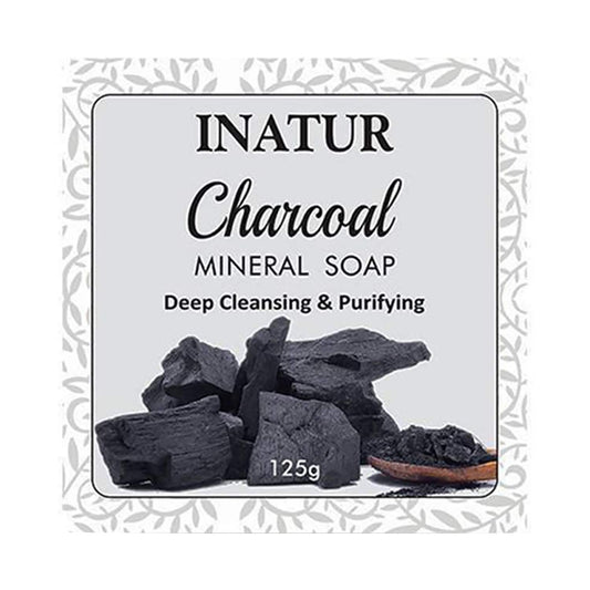 Inatur Charcoal Mineral Soap (125g)