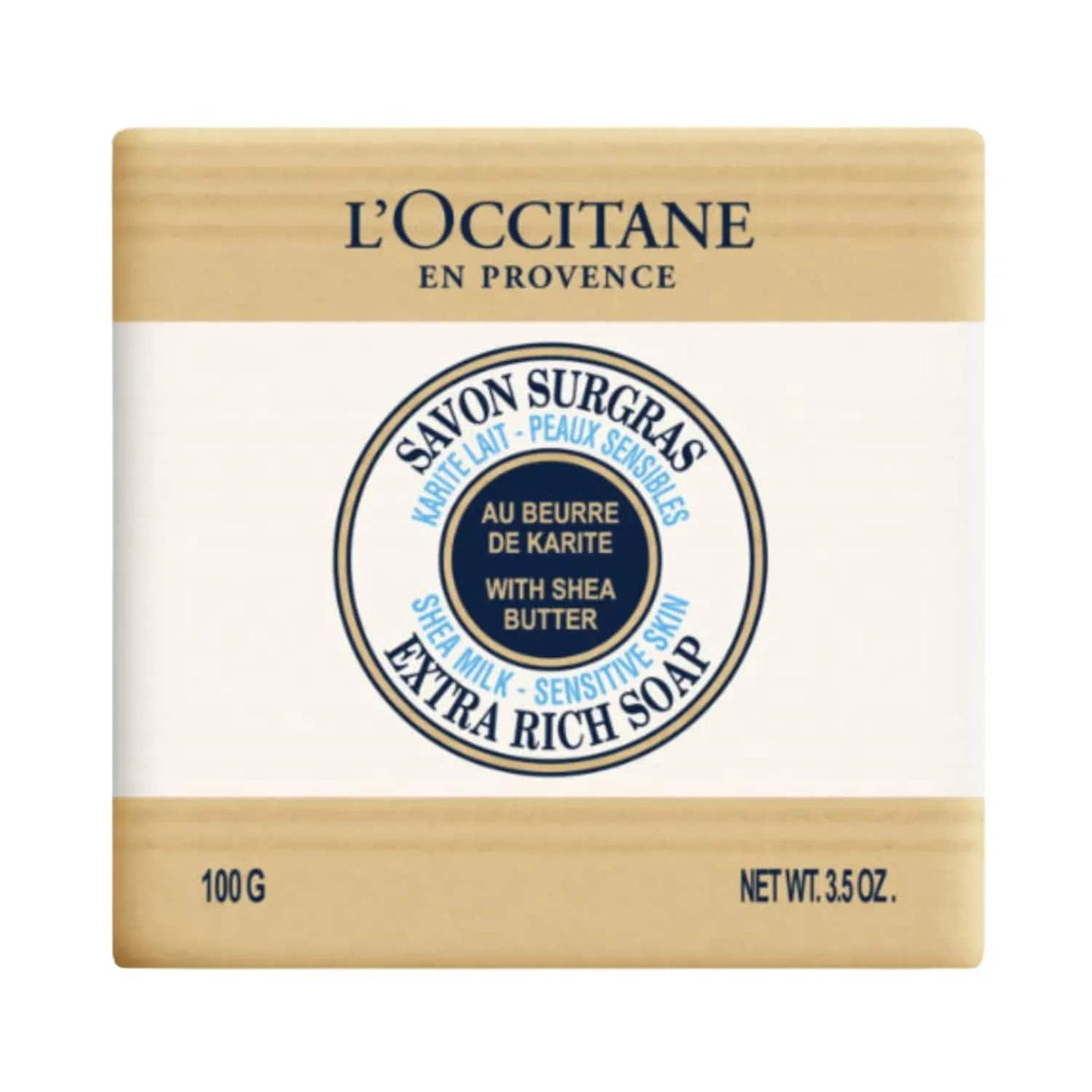 L'occitane Shea Butter Extra Gentle Milk Soap - (100g)