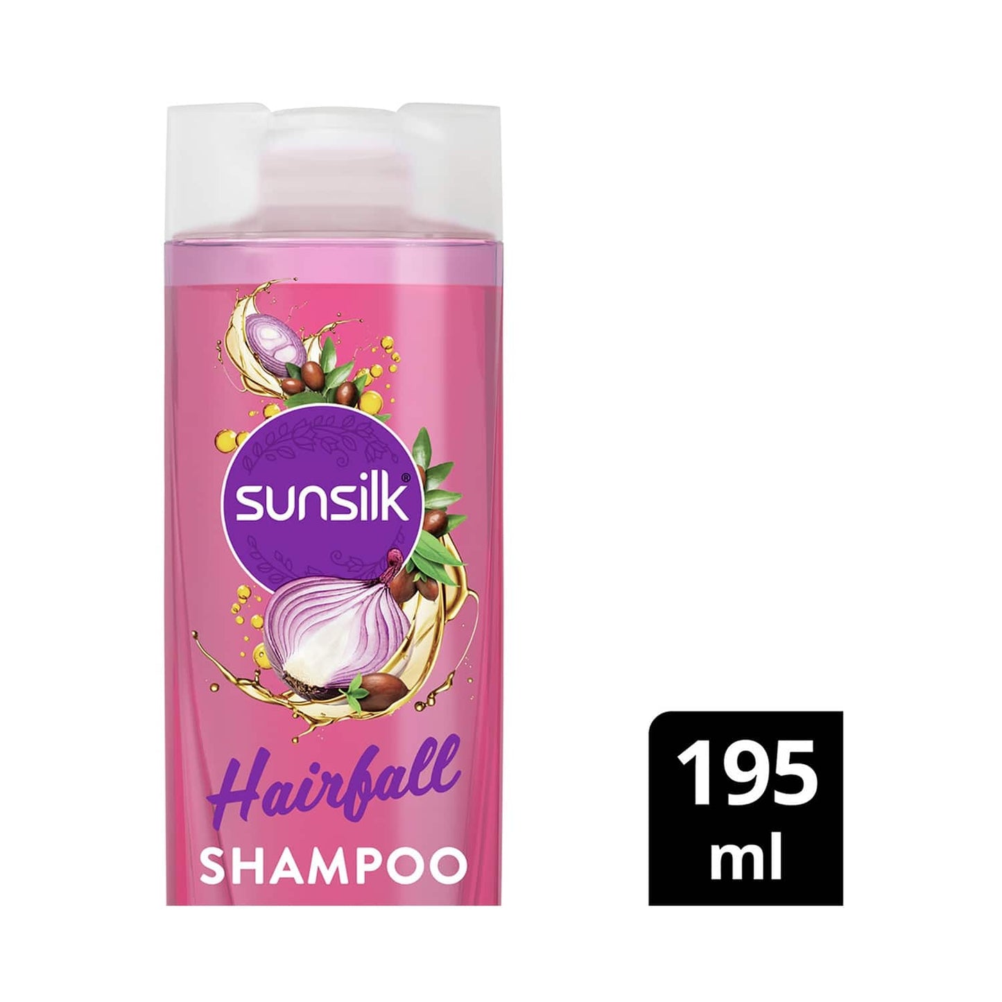 Sunsilk Hairfall Shampoo With Onion & Jojoba Oil (195ml)