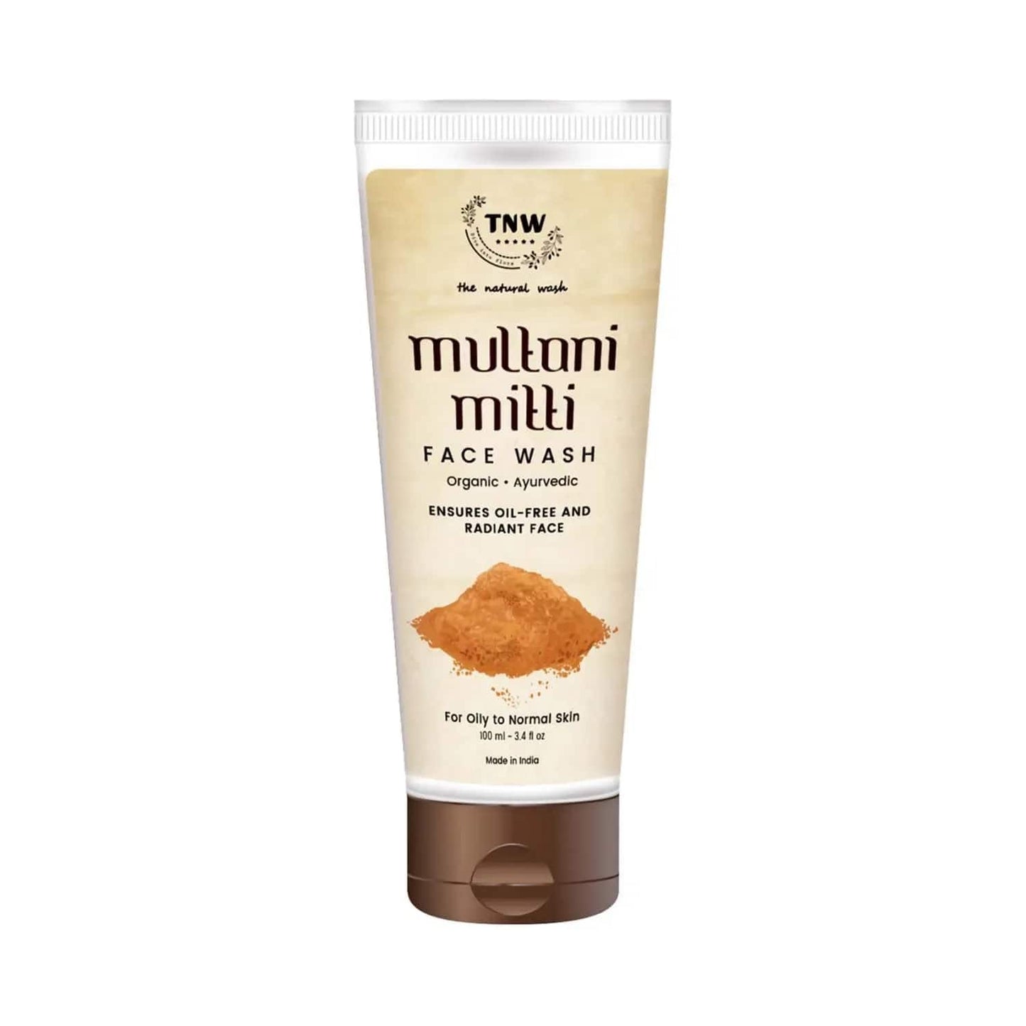 TNW - The Natural Wash Multani Mitti Face Wash Pack of 2 Combo