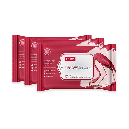 Sirona Intimate Wet Wipes (30 Wipes)