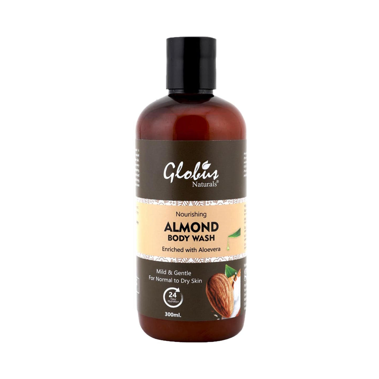 Globus Naturals Nourishing Almond Milk Body Wash (300ml)