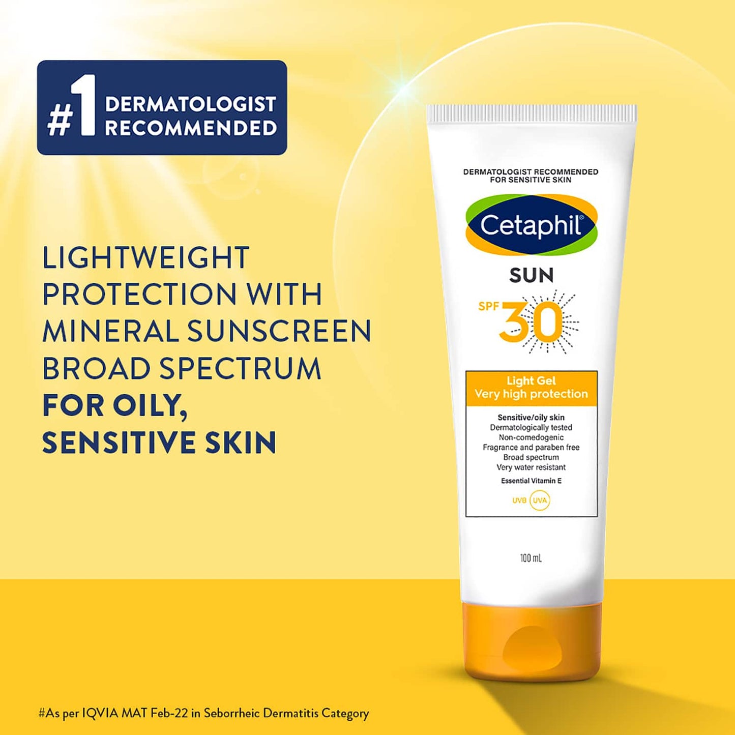 Cetaphil Sun Gel SPF30+ (100ml)