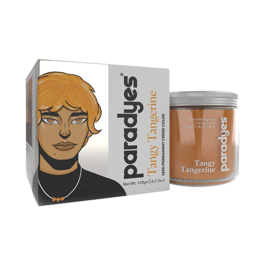 Paradyes Semi-Permanent Classic Hair Color Jar - Tangy Tangerine (120g)