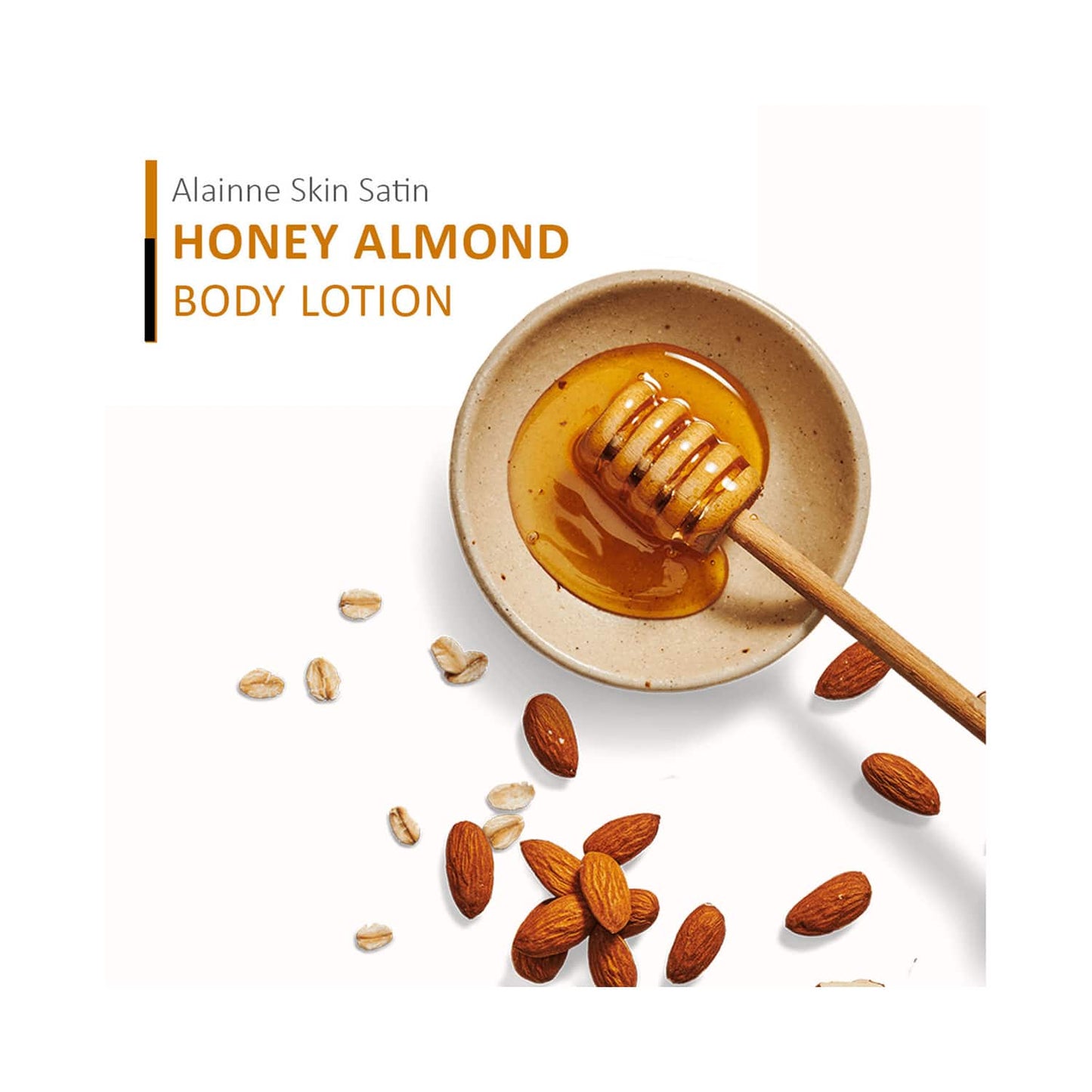 Alainne Skin Satin Honey Almond Body Lotion - (120ml)