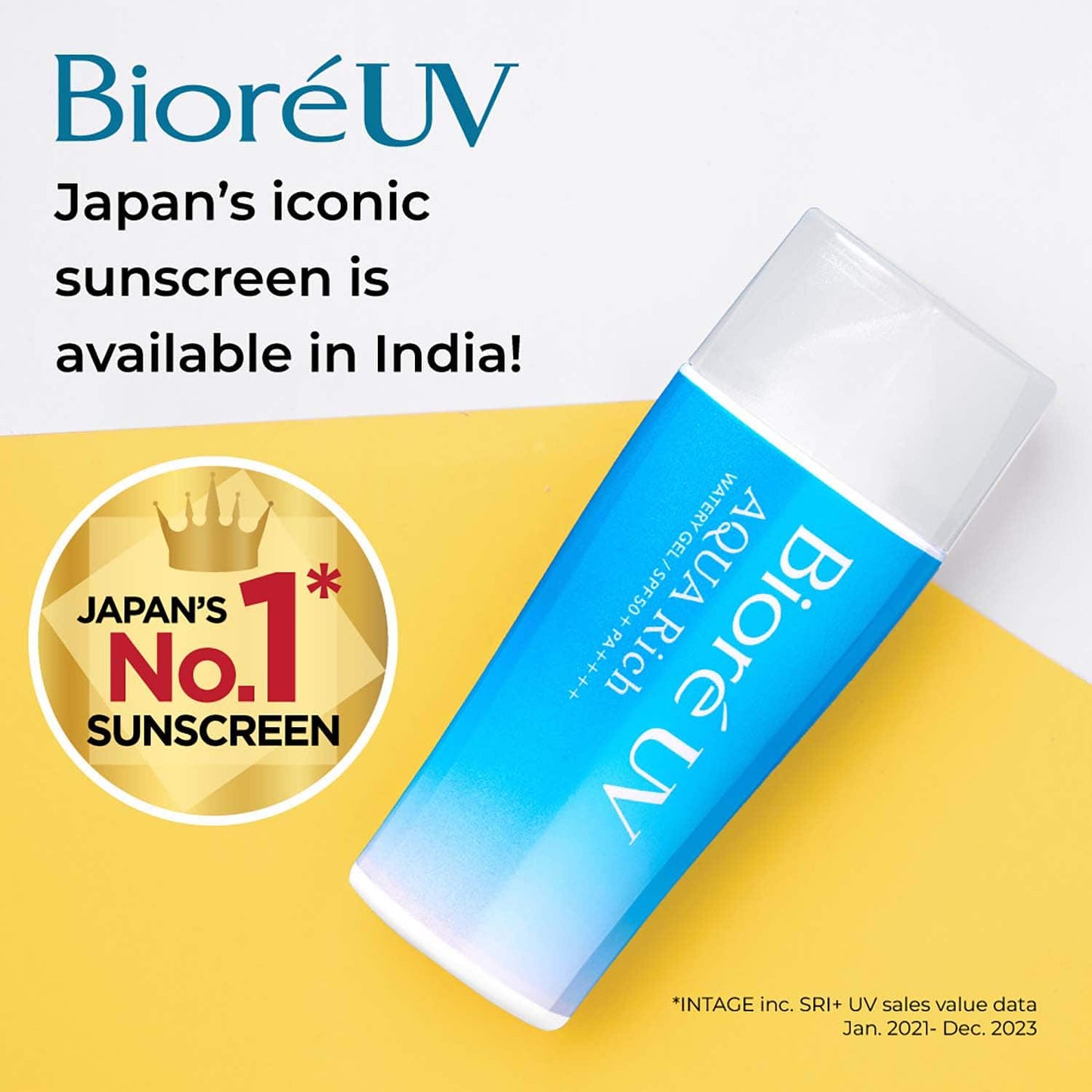 Biore Uv Aqua Rich Watery Gel Sunscreen With SPF 50+ PA++++ (70g)