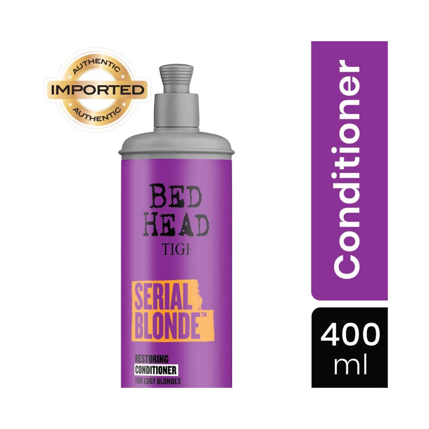 TIGI Bed Head Serial Blonde For Blonde Colored & Damaged Hair Restoring Conditioner (400ml)