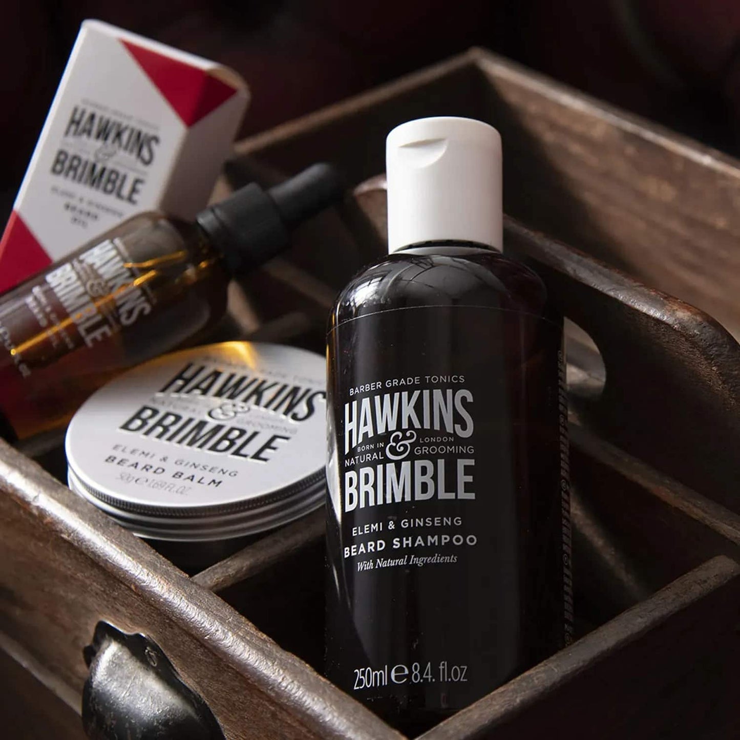 Hawkins & Brimble-Beard Shampoo (250ml)