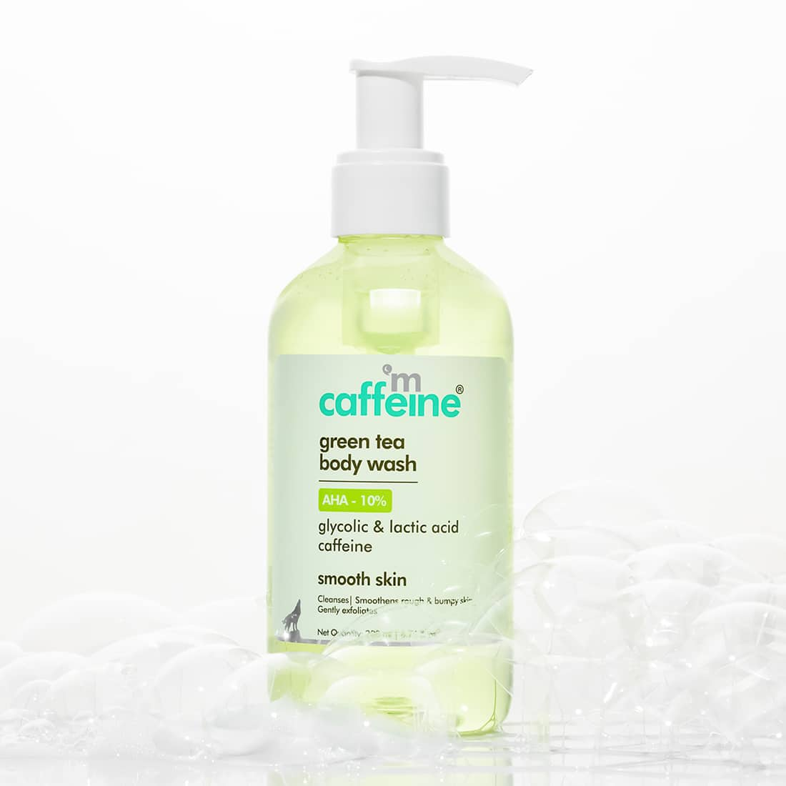 mCaffeine Green Tea Body Wash with Aha 10% (200ml)