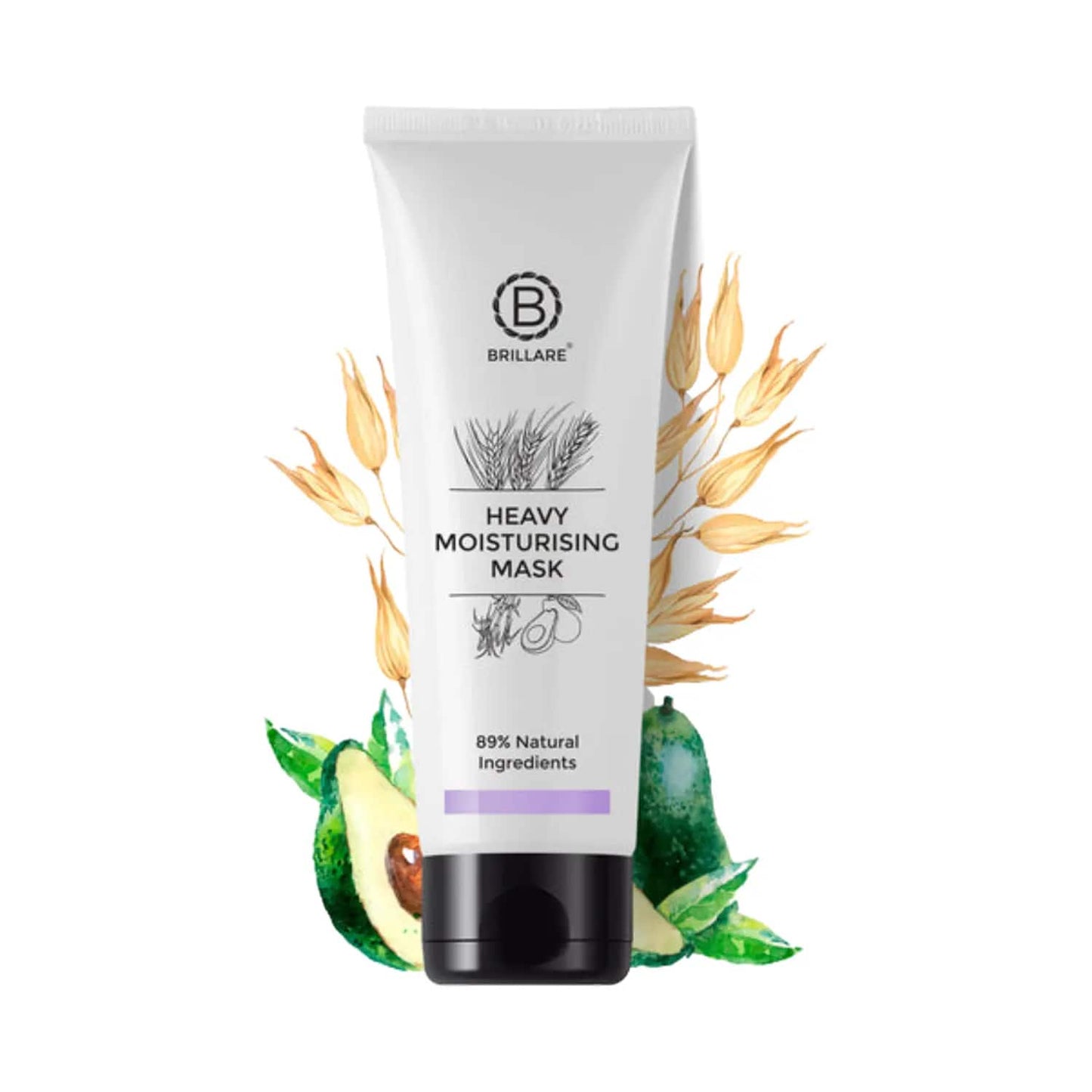 Brillare Heavy Moisturising Mask For Dry, Frizzy Hair