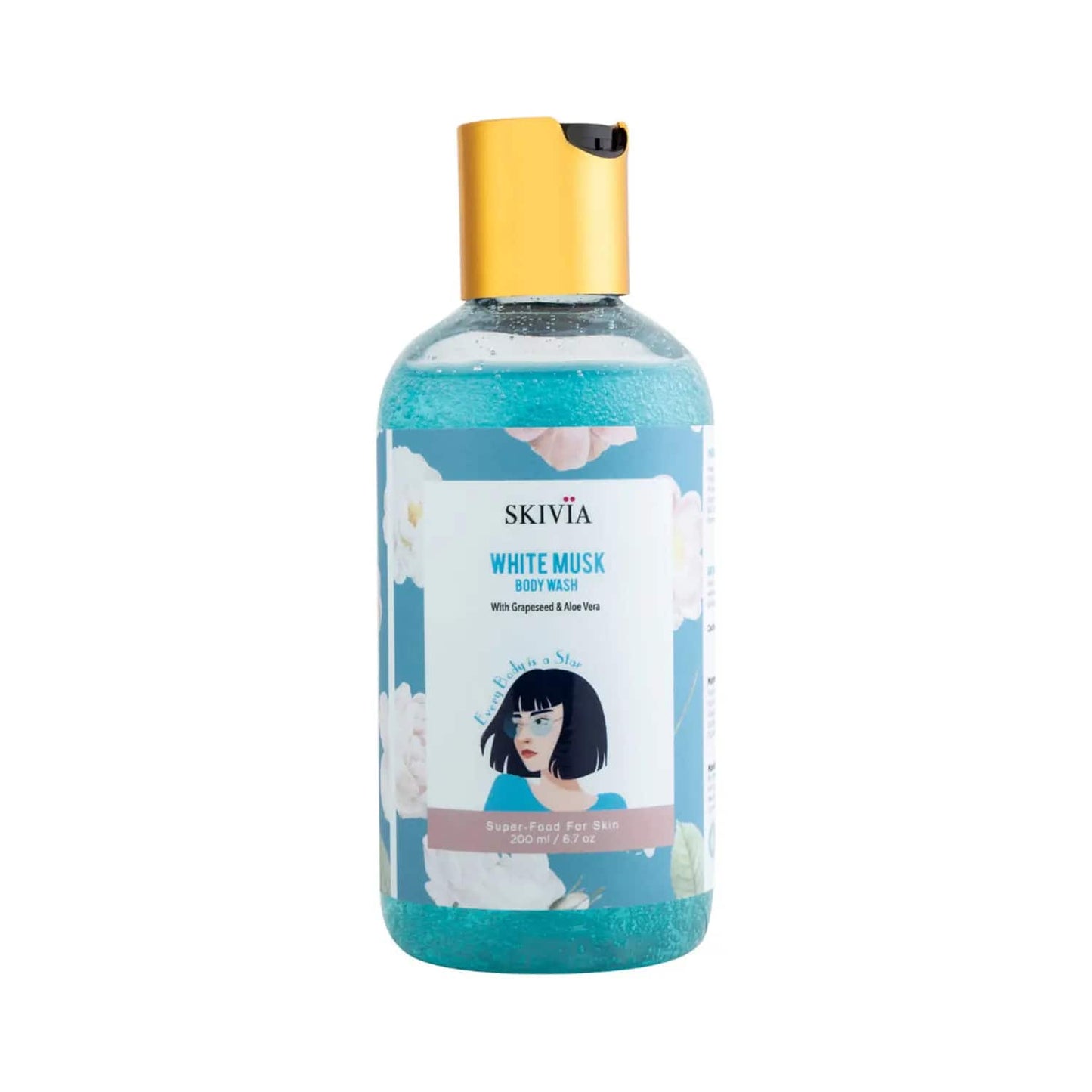 Skivia White Musk Body Wash (200ml)