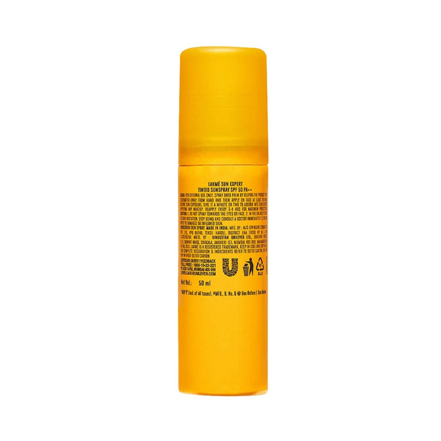 Lakme Sun Expert Ultra Matte Spray PA SPF 50++ (50ml)