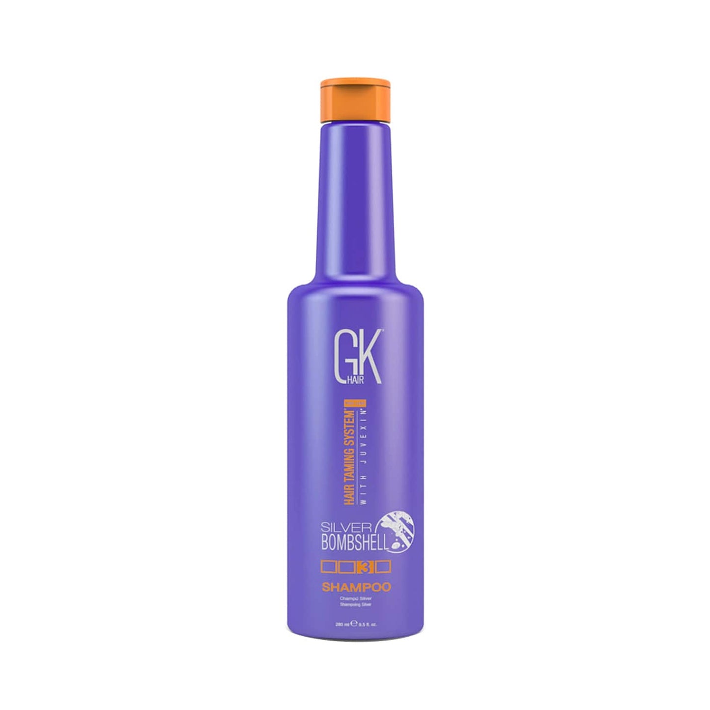 GK Hair Silver Bombshell Shampoo (280ml)