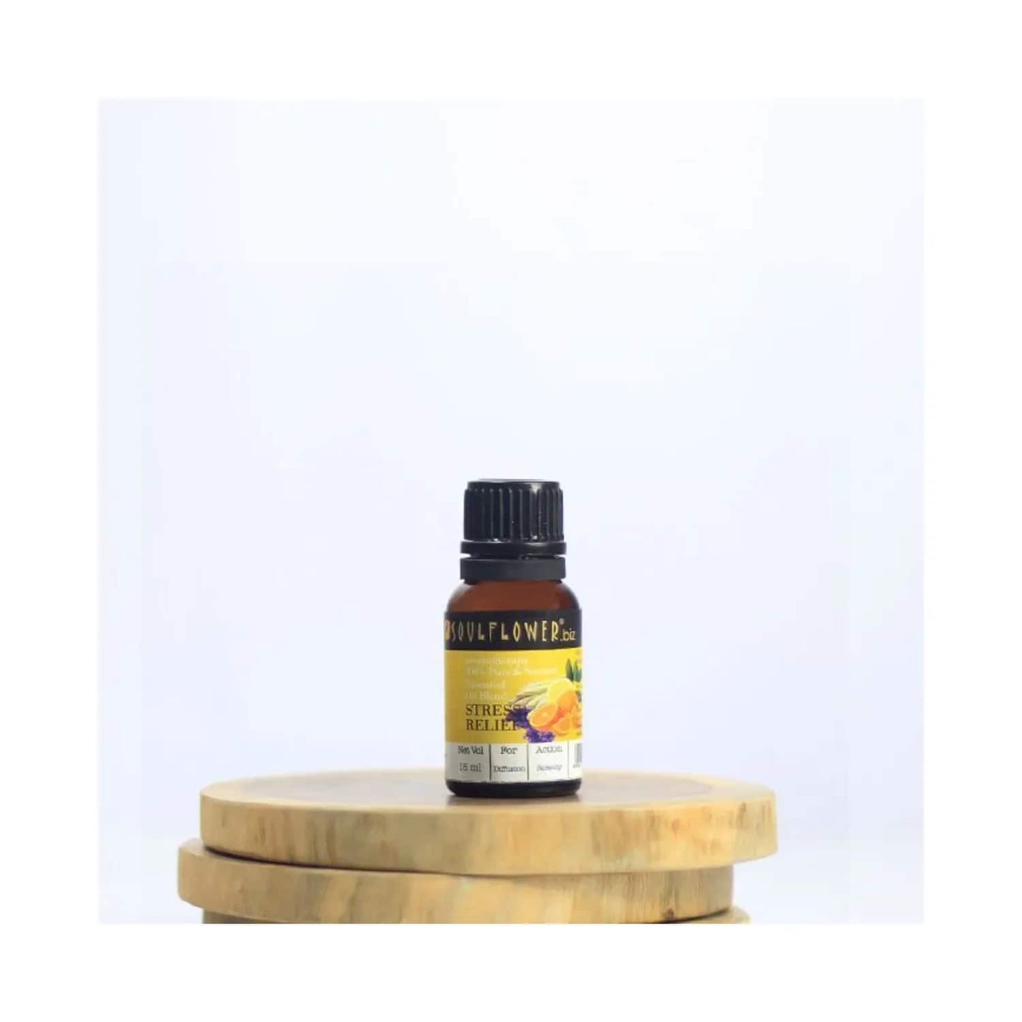 Soulflower Stress Relief Essential Oil - (15ml)