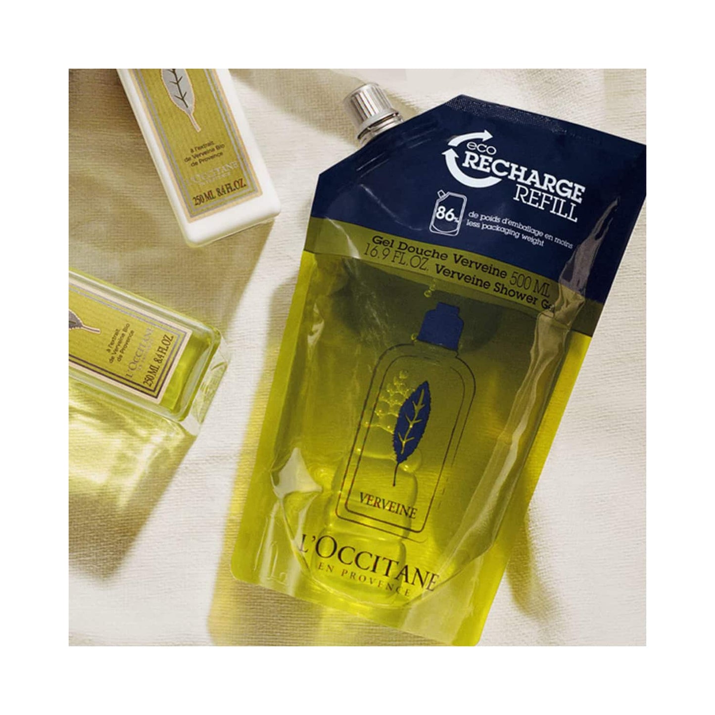 L'occitane Verveine Shower Gel Eco-Refill (500ml)