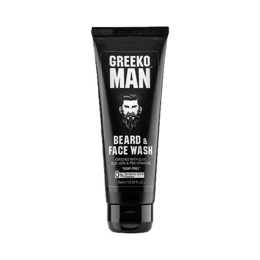 Greeko Man Beard & Face Wash (75ml)