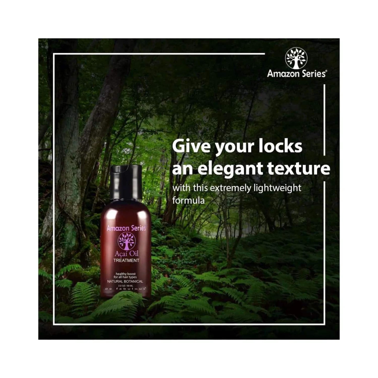 Amazon Series Acai Treatment Hair Oil (59ml)