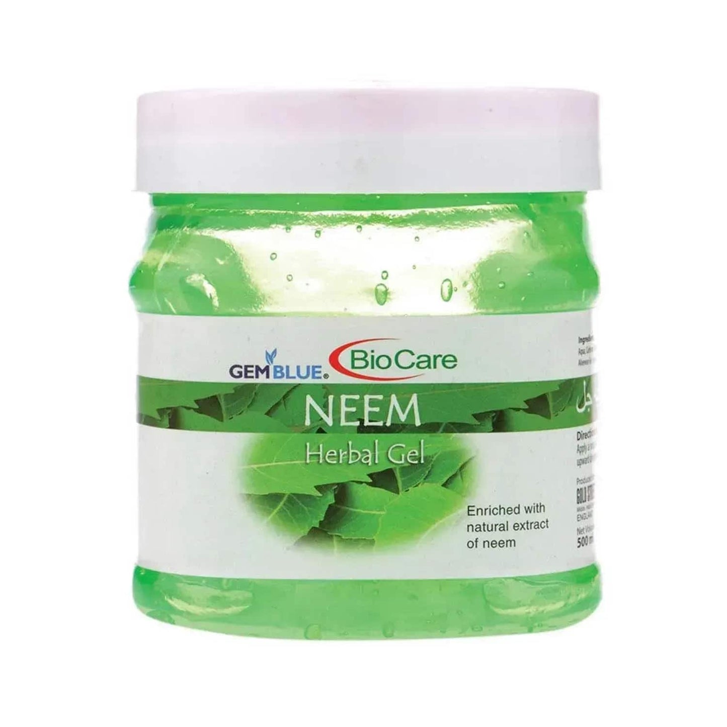 Gemblue Biocare Neem Face And Body Gel - (500ml)