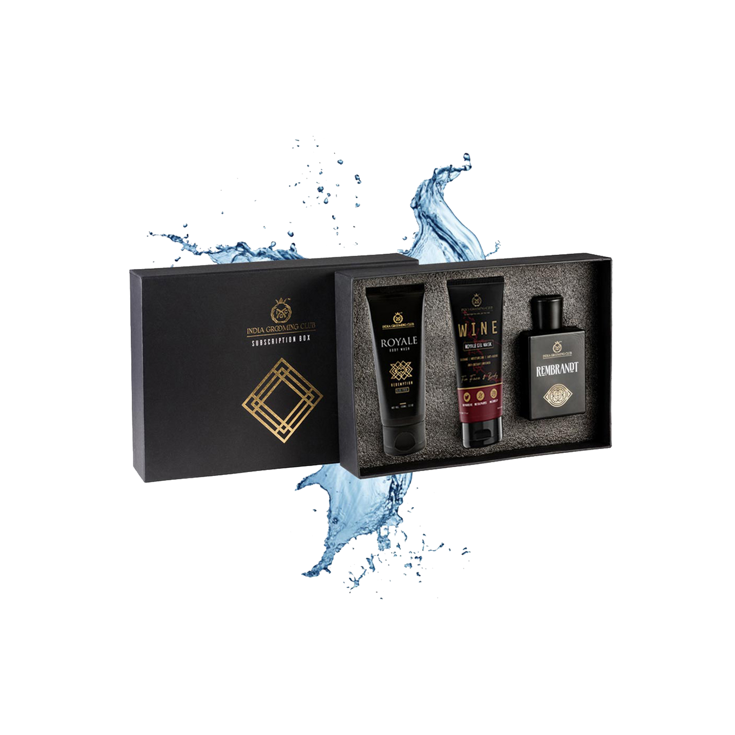 India Grooming Club Royale Face & Fragrance Gift Box (3Pcs)