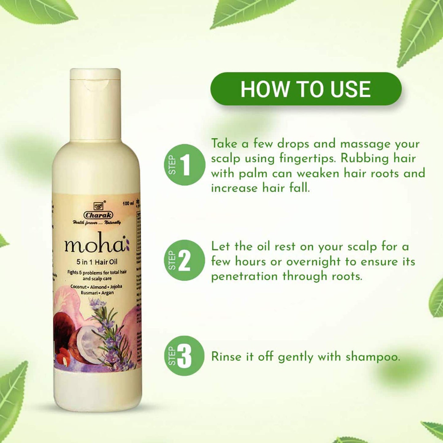 Moha 5-In-1 Hair Oil (200ml)