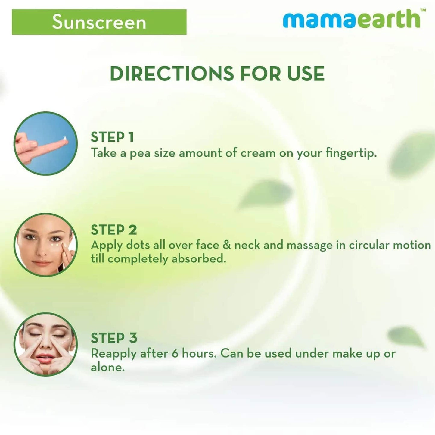 Mamaearth Ultra Light Indian Sunscreen SPF50 PA+++ (80g)