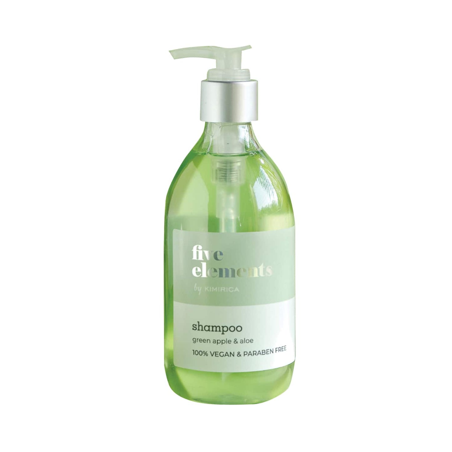 Kimirica Five Elements Green Apple & Aloe Shampoo for Soft & Smooth Hair Paraben & SLS Free (300 ml)