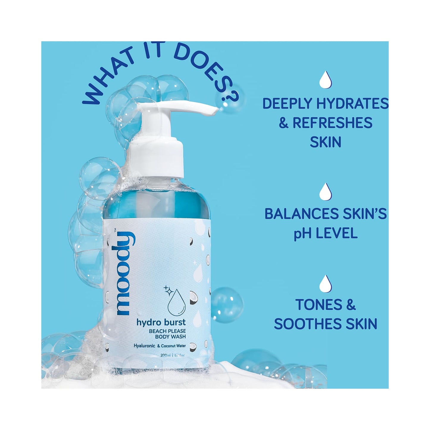 Moody Hydro Body Wash (200 ml)