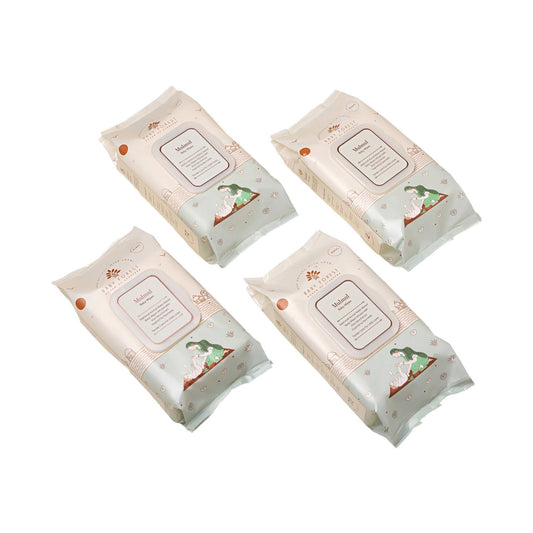 Baby Forest Mulmul Baby Wipes - (4 pcs)