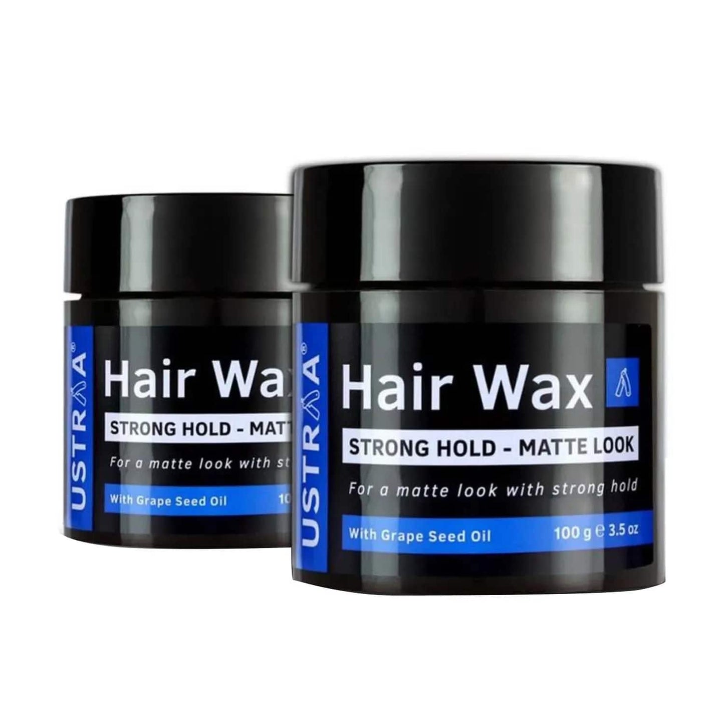 Ustraa Matte Look Strong Hold Hair Wax - (100g)