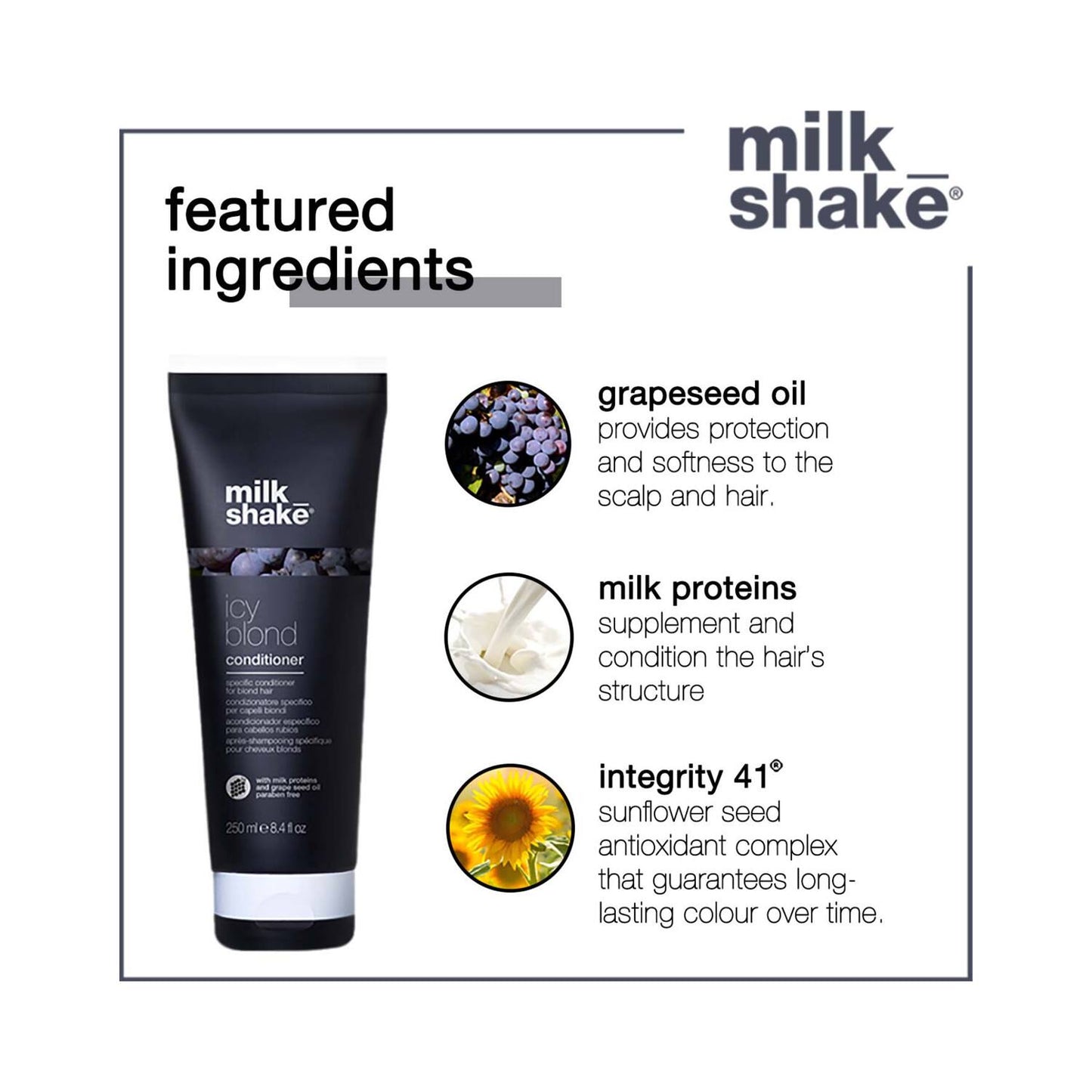 Milk Shake Icy Blond Conditioner (300ml)