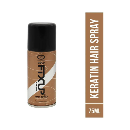 Fashion Colour Gold Fixup Keratin Super Firm Hold Hair Spray (75ml)