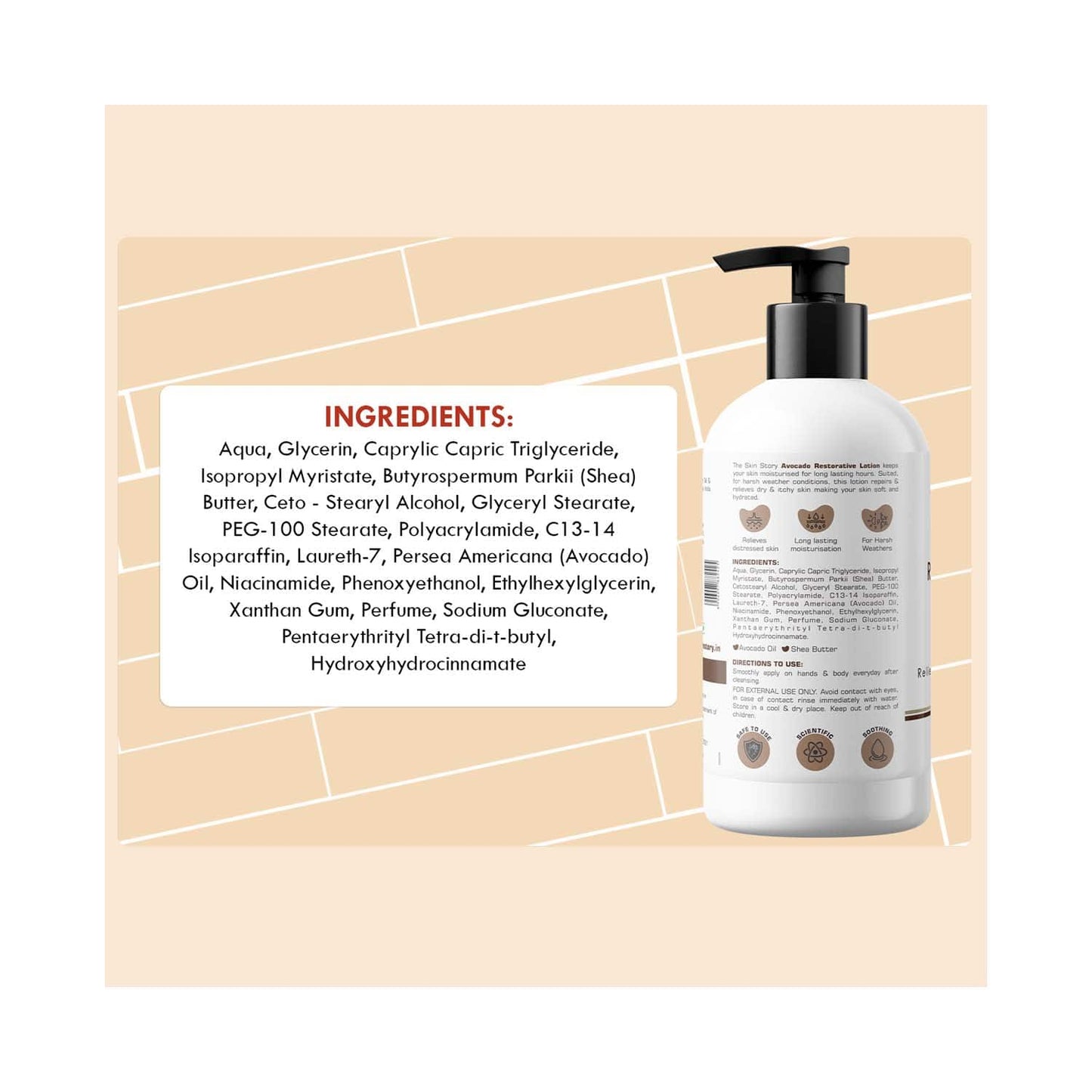 The Skin Story Avocado Restorative Lotion (280ml)